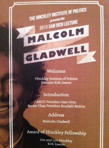 A Night with Malcolm Gladwell